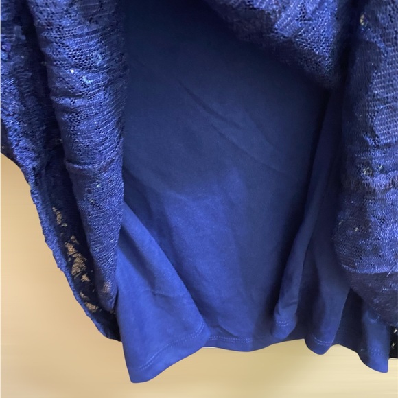 Blue Sequin Gown
Beautiful Dress Occasion 
#N071 - Picture 7 of 10